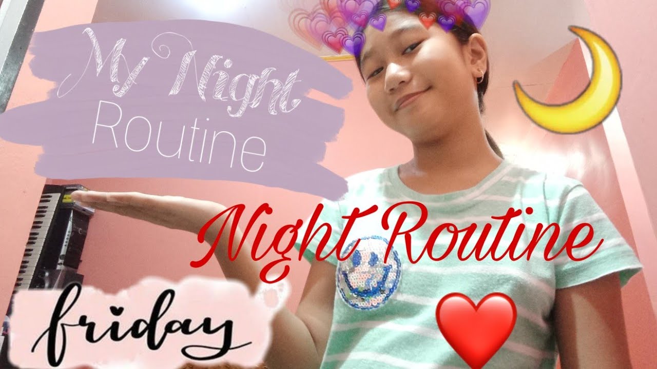 My Night Routine Youtube