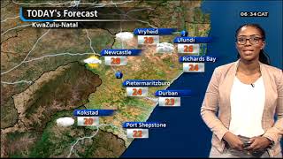 Weekend weather forecast: 15 September 2018