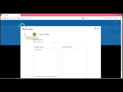 Upload Scripts to Appedo portal and Run load from cloud