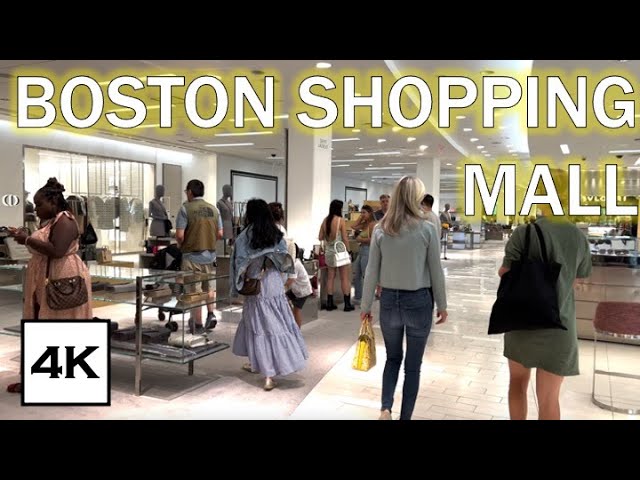 PRUDENTIAL CENTER & COPLEY PLACE STORE GUIDE WALK AROUNDS SHOPPING MALL @ BOSTON  MASSACHUSETTS USA 