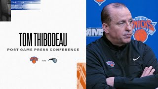 Tom Thibodeau | Knicks Post-Game (10\/24\/21)