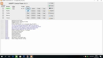 Cara membuat Database menggunakan aplikasi Xampp Control Panel