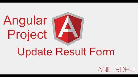 Angular project #10 Update restaurant form