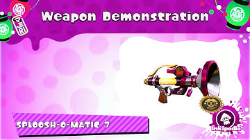Sploosh-o-matic 7 ~ Weapon Demonstration (Splatoon)