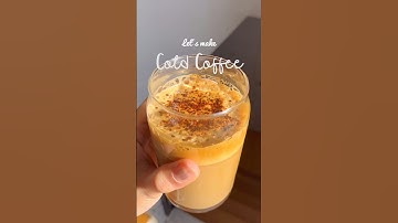 Cold Coffee ASMR!🧋#coldcoffee #coffee #coffeelover #icedcoffee #coffeetime #recipe #asmr #shorts
