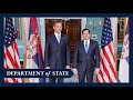Secretary Rubio meets with Serbian Foreign Minister Marko Djuric