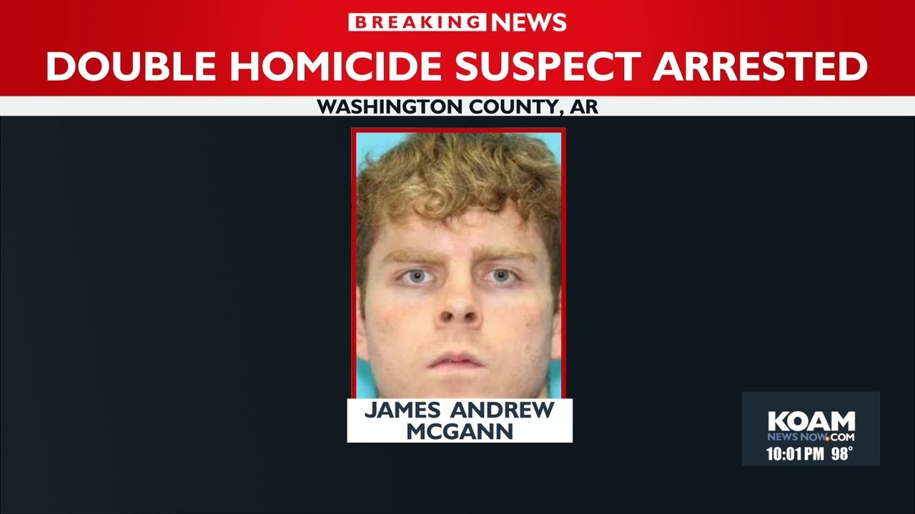 Suspect arrested in Arkansas state park double homicide - YouTube