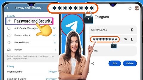 How to See Your Telegram Password If You Forgot it (2025) see telegram password