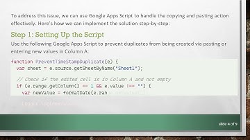 How to Prevent Duplicates in Google Sheets with Google Apps Script