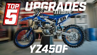 Top 5 Upgrades for the 2023+ Yamaha YZ450F