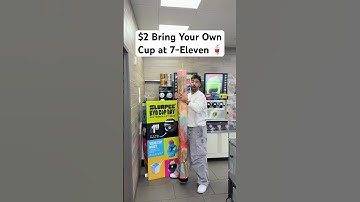 7-Eleven has $2 bring your own cup on September 13 🥤