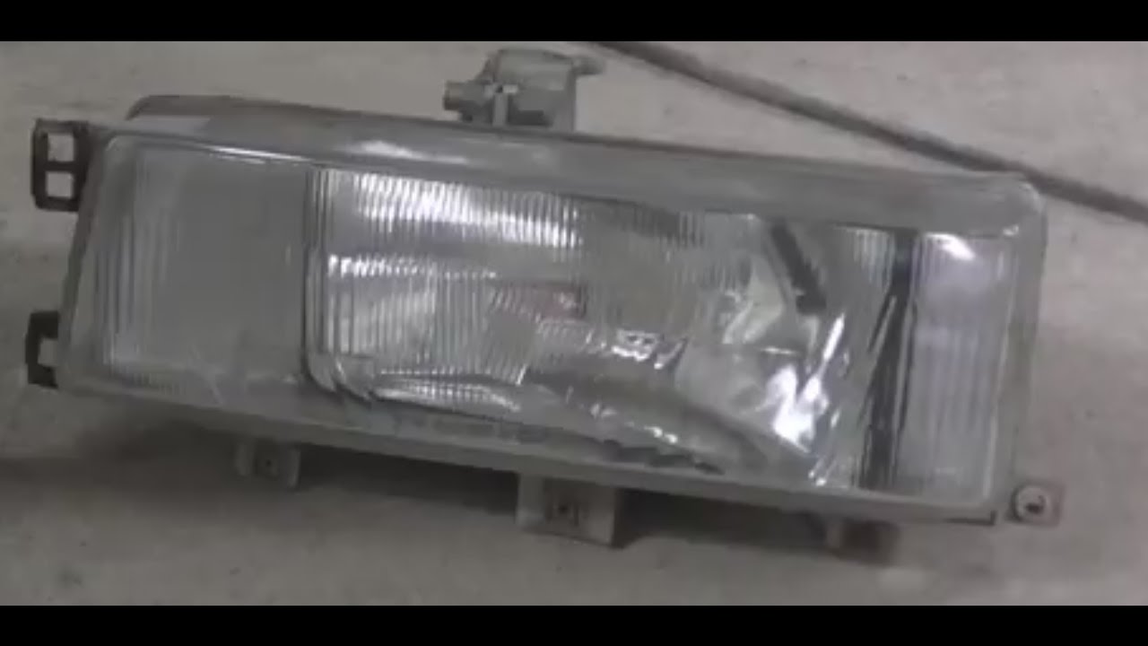 Как разобрать автомобильную фару