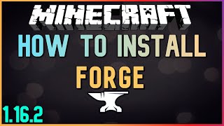 How to Download and Install Minecraft Forge (1.16.2)