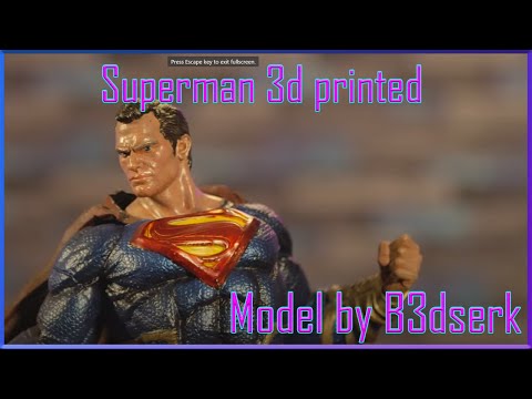Superman - Model by B3dserk