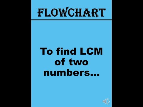 Flowchart - LCM - YouTube