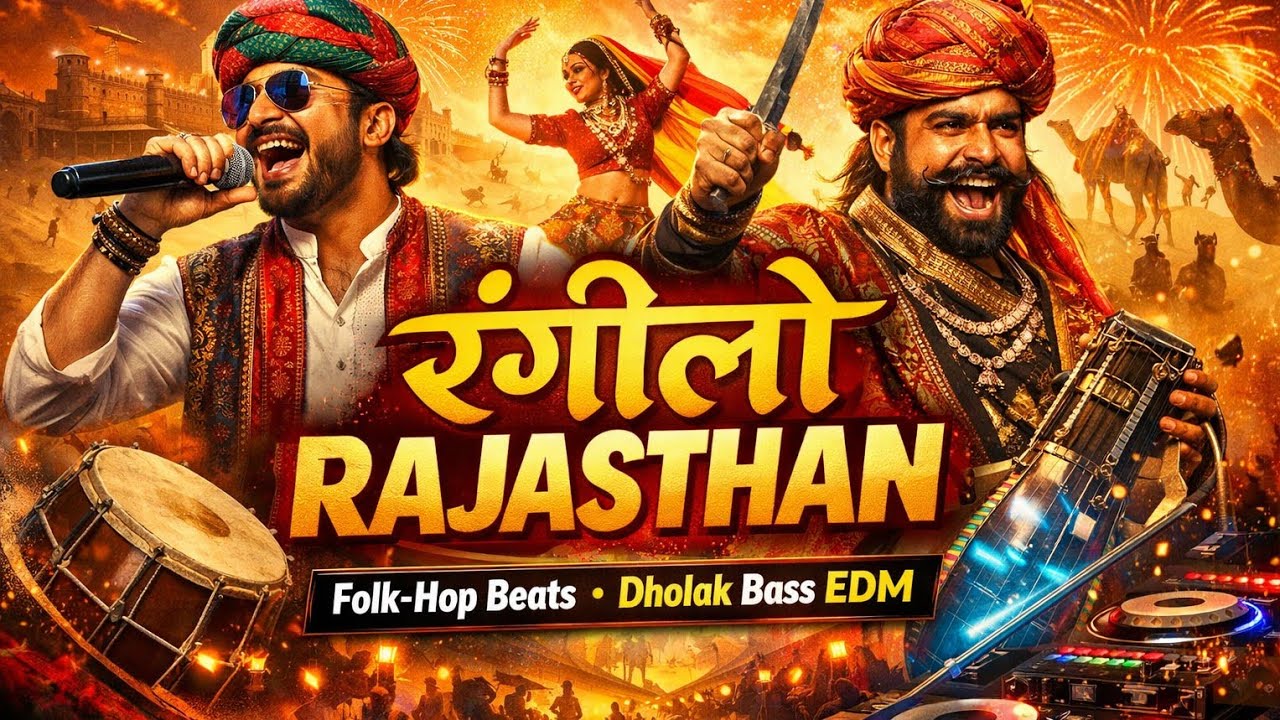 Rangilo Rajasthan Cd R रंगीलो राजस्थान | Rangilo Rajasthan Song | Rajasthani Folk-Hop DJ Song ...