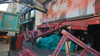 Blades of Paris landmark Moulin Rouge windmill collapse | AFP