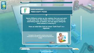 SIMS FreePlay - Nanny Knows Best Quest - Feed Soft Food screenshot 5