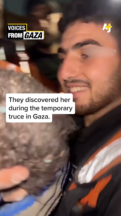 This miracle baby was pulled from a bombed house in #Gaza