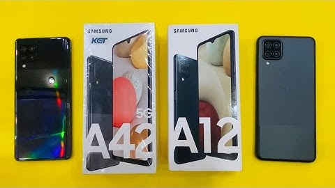 Samsung Galaxy A42 5G vs Samsung Galaxy A12