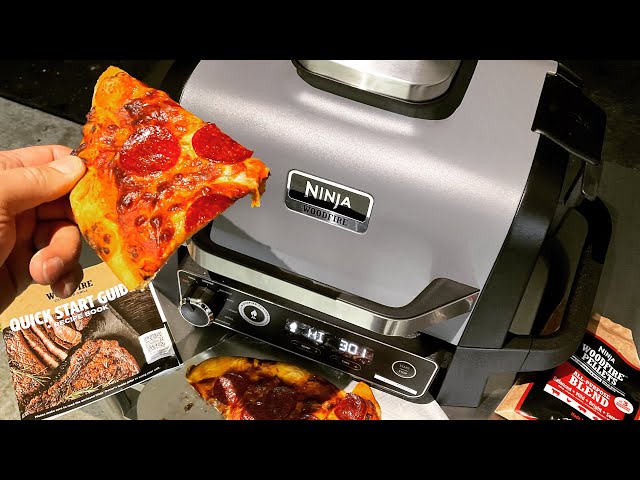 The Ninja Woodfire™ Outdoor Oven Cooks The Perfect Pizza In Three Minutes  Flat (Save $40 With Code) - BroBible