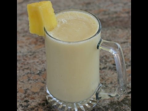 how-to-make-a-pina-colada-smoothie-using-fresh-coconut,-pineapple-and-banana-by-rockin-robin