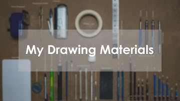 ✏️ Drawing Materials And Tools I Use For My Pencil Drawings 👨‍🎨