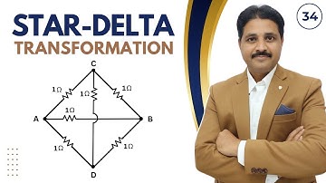 STAR DELTA TRANSFORMATION SOLVED PROBLEM 34 IN ELECTRICAL ENGINEERING @TIKLESACADEMY