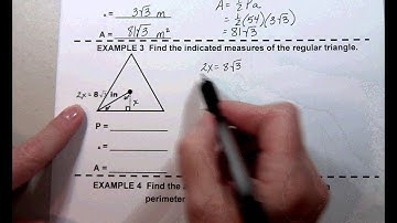 G2 Topic 1-2 Areas of Regular Polygons