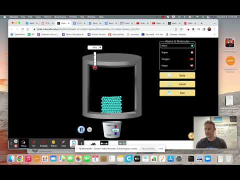 2.1E Particles in States of Matter PhET