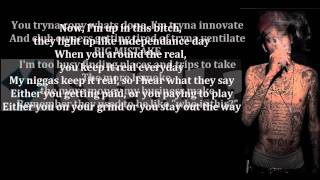 Wiz Khalifa- &quot;Rooftops&quot; (LYRICS ON SCREEN) ft Curren$y