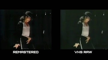 Michael Jackson - Billie Jean DWT Live In Copenhagen 1992 - Remastered vs. VHS (Snippets) ᴴᴰ