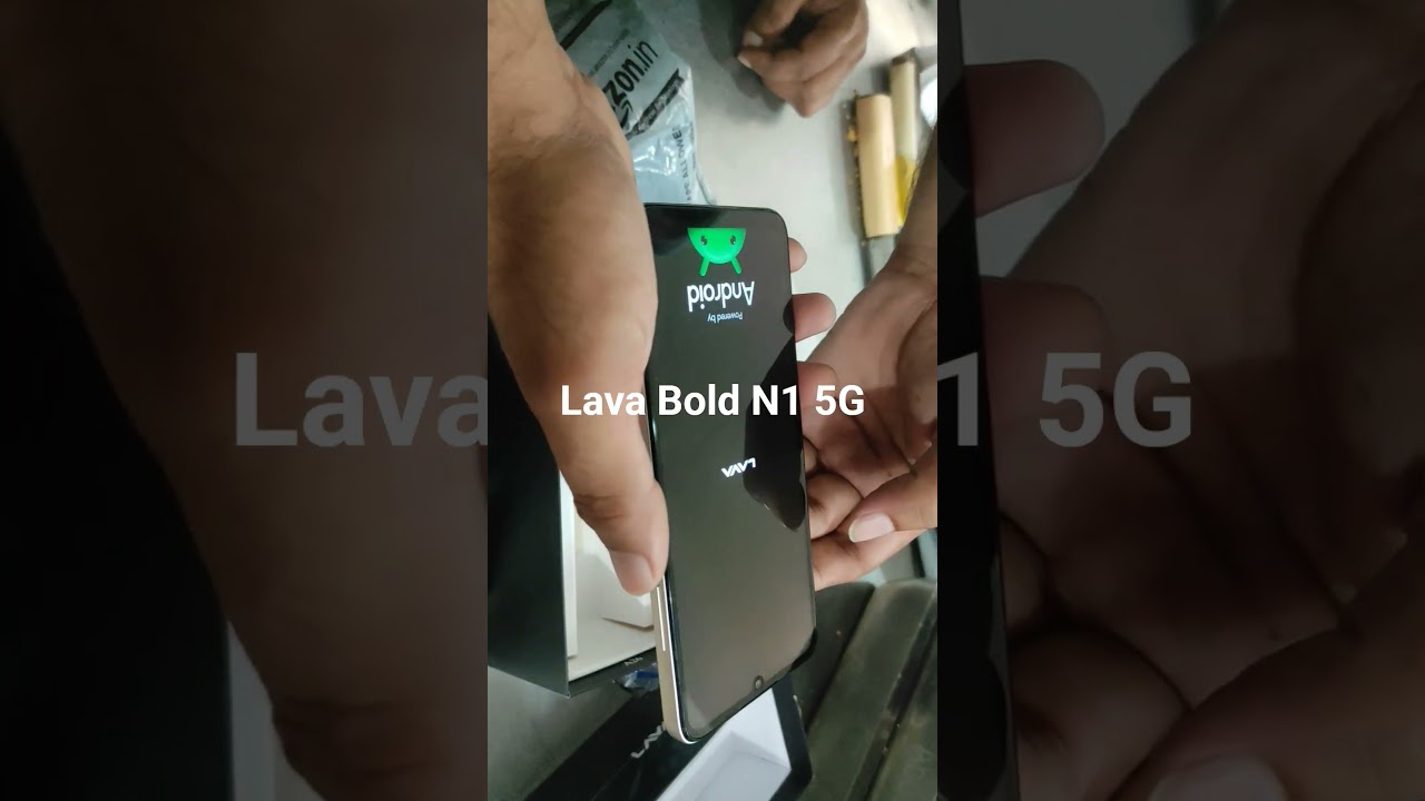 Lava Bold N1 5G mobile unboxing video 