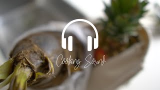 ASMR I Cooking sound : Thai spicy Bamboo soup (Northern Style) I เสียงทำอาหาร I แกงหน่อไม้ใส่น้ำปู