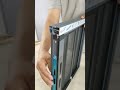 A 40-square-meter net foldable door, which shrinks and doesn't take up space #foldable door