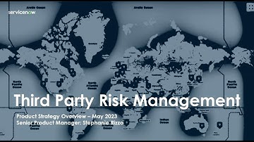 Roadmap Preview: Vendor and Third Party Risk in ServiceNow