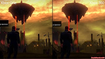 Saints Row Gat Out Of Hell Xbox One Vs Xbox 360 Graphics Comparison