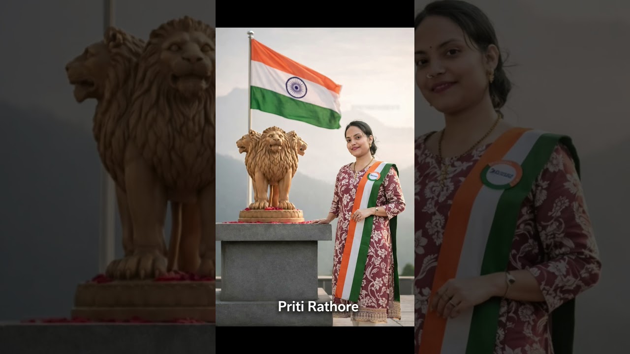 “Saluting the heroes who gave us freedom and the Constitution. Proud to be Indian.