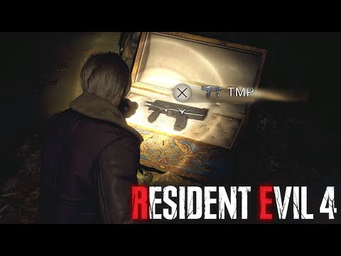SECRET TMP & NEW AREA in Resident Evil 4 Chainsaw Demo!