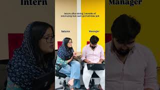 Permanent Employee Banne Ki Ninja Technique 😂 | Intern Life & Office Meme #Shorts