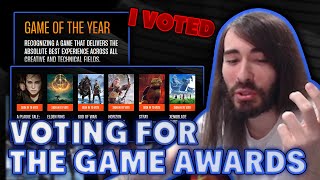 Charlie Votes for the Game Awards | MoistCr1tikal