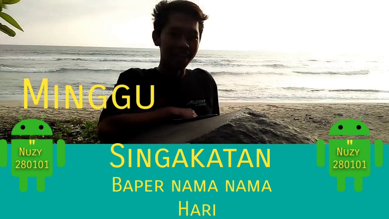 Video Lucu Terbaru Vidgram Singkatan Nama Hari Baper Youtube