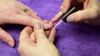 How To Apply A Gel Polish French Manicure with PERFECT Smile Lines every time!