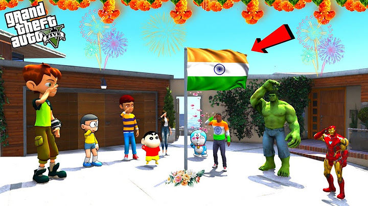 GTA V : Shinchan Independence Day - Franklin Doraemon Independence Gifts