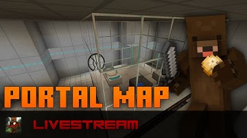 Minecraft Xbox 360 - Portal Map Lets Play LIVE