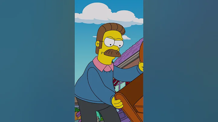 flanders takes back what is rightfully his 😂 #thesimpsons