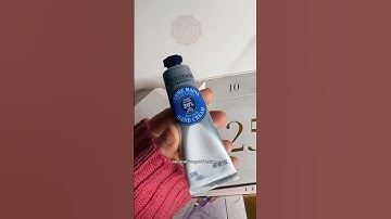 Wow! Such a good day!!! Glossybox advent calendar unboxing #beauty #loccitane