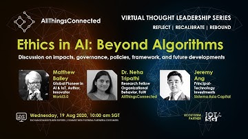 Ethics in AI: Beyond Algorithms | Discussion on impacts, governance, policies, framework