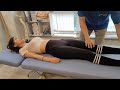 골반교정 뼈소리 ASMR Korean Chiropractic Adjustment Korean Model