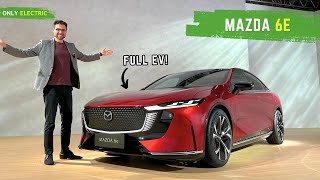 Mazda 6e - Full Electric might be the Answer for Mazda !